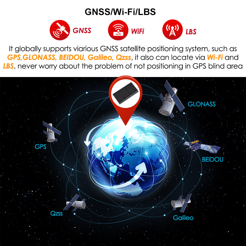 4G LTE CAT M1 Wifi Positioning Wireless Asset GPS Tracker Temperature Monitor 5500mAh Truck GPS Tracking Device MiCODUS ML208G