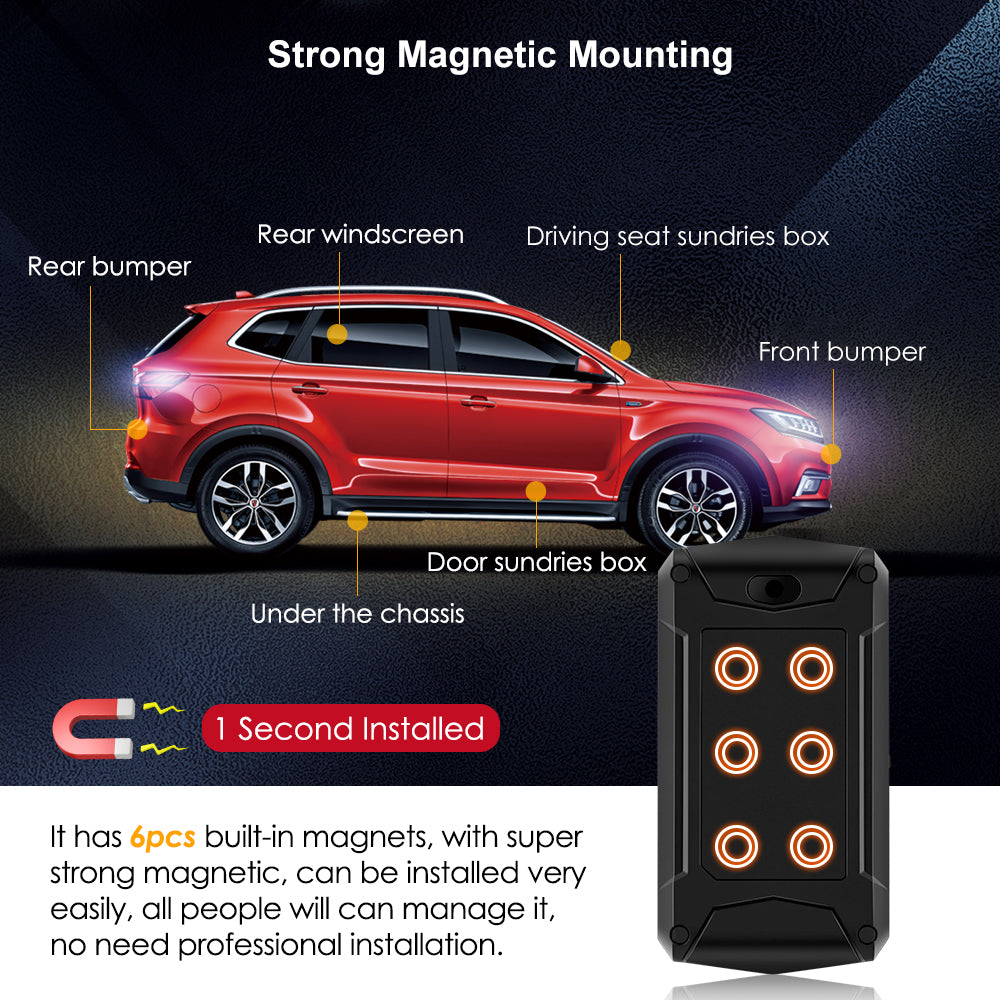 Temperature Monitoring Cold-chain Transport Magnetic GPS Tracker 5000mAh Long Battery Life Car GPS Tracking Device MiCODUS ML500