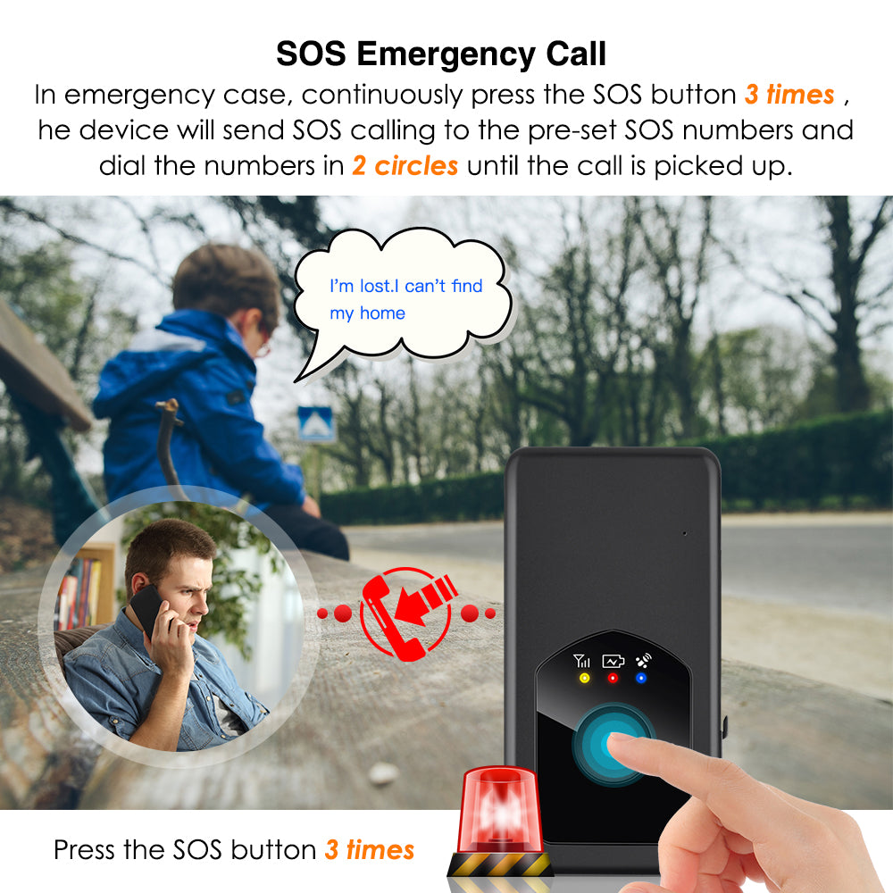 3000mAh Handheld Wireless 4G Gps Tracker Kids Elderly Anti Lost MiCODUS MP90G Geofence Car Tracking Device With SOS Button