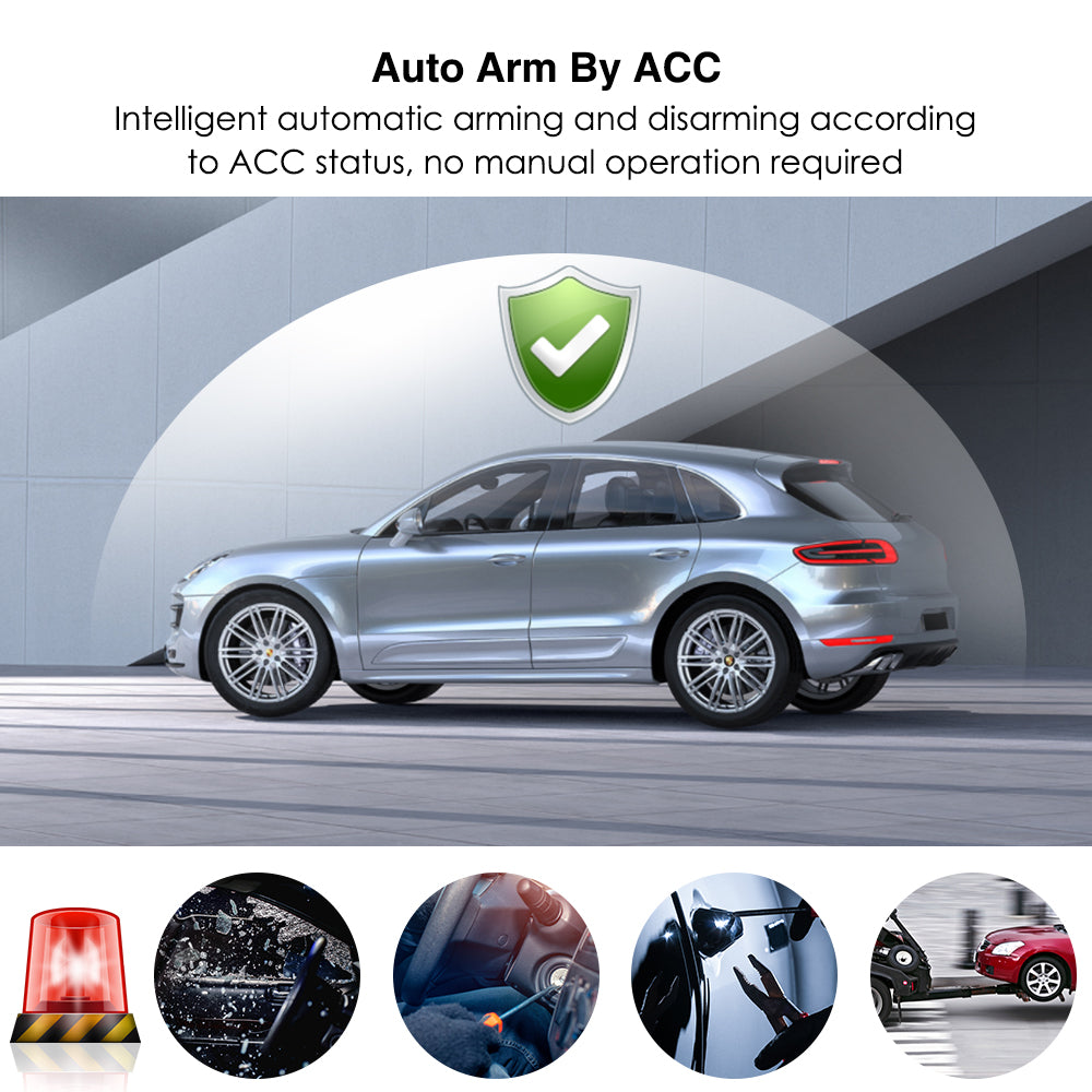 GNSS Vehicle Locator MiCODUS MV730G Mini Relay Car GPS Tracker 4G Engine Shut Off GPS Tracking Device for Motorcycle