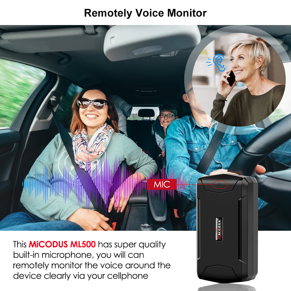 Temperature Monitoring Cold-chain Transport Magnetic GPS Tracker 5000mAh Long Battery Life Car GPS Tracking Device MiCODUS ML500