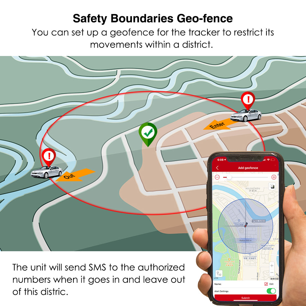 3000mAh Handheld Wireless 4G Gps Tracker Kids Elderly Anti Lost MiCODUS MP90G Geofence Car Tracking Device With SOS Button