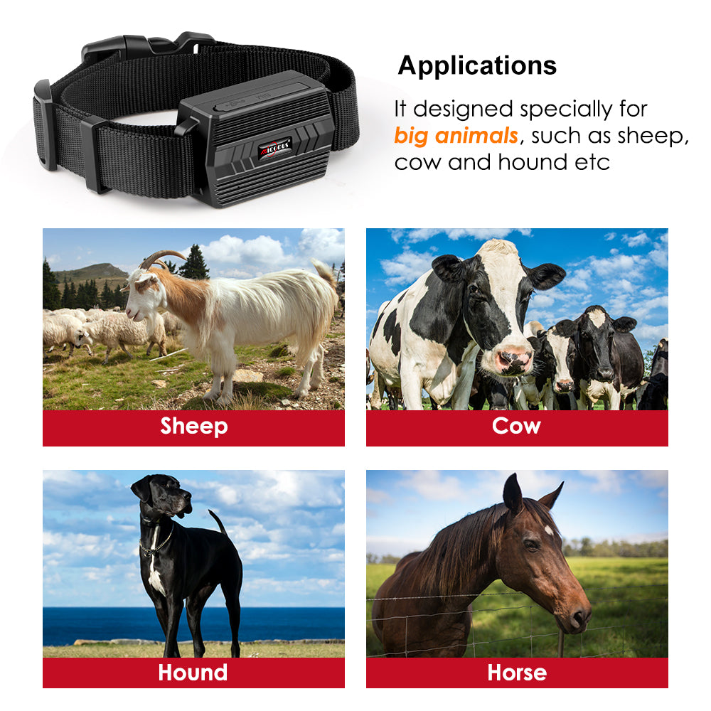 Livestock GPS Tracking Device MiCODUS ML935 Anti-lost Voice Monitoring Waterproof Animals GPS Tracker Collar Realtime Location