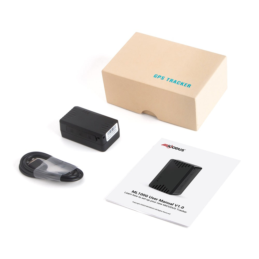 Handheld Mini GPS Tracker 4G Waterproof Voice Monitoring Long Battery Life Wearable GPS Tracking Device MiCODUS ML100G