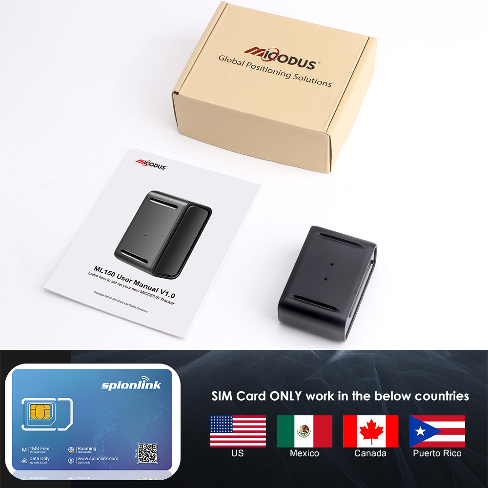 Portable Mini Aseet GPS Tracker Waterproof Wireless Magetic Car GPS Tracking Device With Voice Monitoring MiCODUS ML150