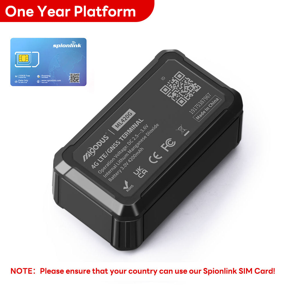 Low Consumption 4200mah Magnetic Car Gps Tracker 4G Micodus MG420G Asset Gps Tracking Device Disposable Battery 3 Years Standby