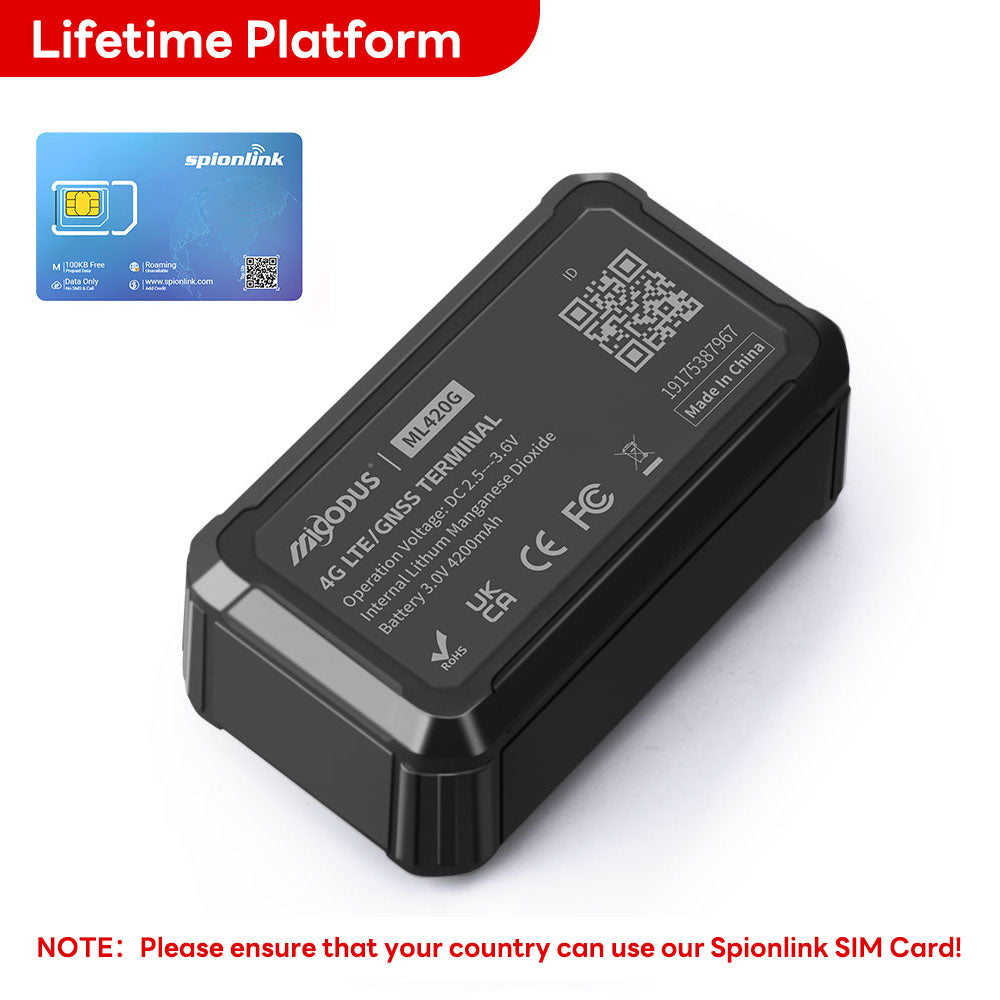 Low Consumption 4200mah Magnetic Car Gps Tracker 4G Micodus MG420G Asset Gps Tracking Device Disposable Battery 3 Years Standby