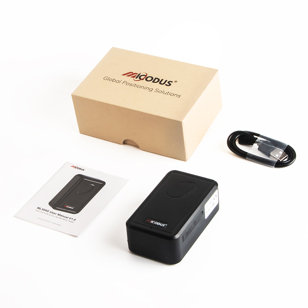 Strong Magnet Wireless GPS Tracker Voice Monitor 5000mAh 4G Car GPS Tracking Device with Temperature Sensor MiCODUS ML500G