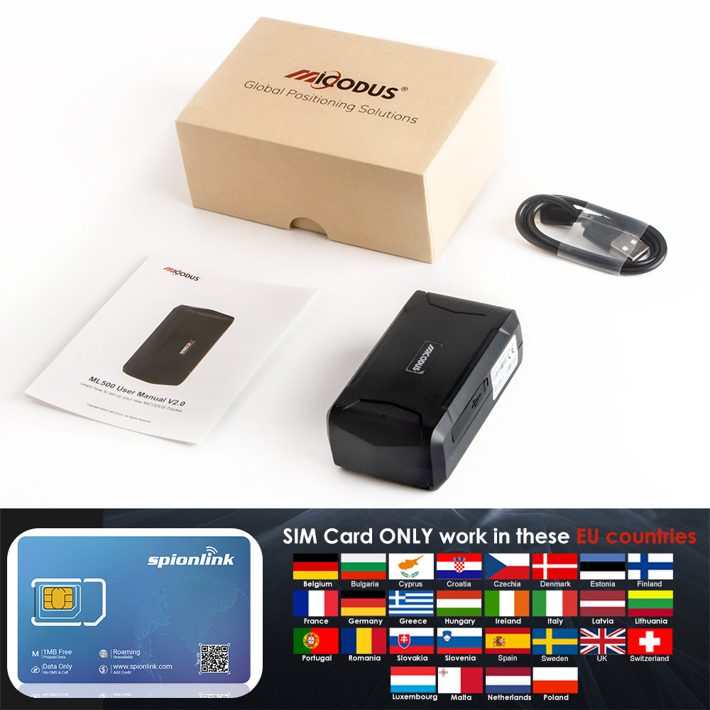 Temperature Monitoring Cold-chain Transport Magnetic GPS Tracker 5000mAh Long Battery Life Car GPS Tracking Device MiCODUS ML500