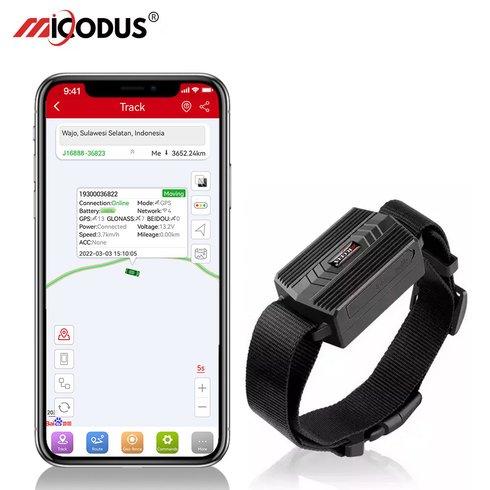 Livestock GPS Tracking Device MiCODUS ML935 Anti-lost Voice Monitoring Waterproof Animals GPS Tracker Collar Realtime Location