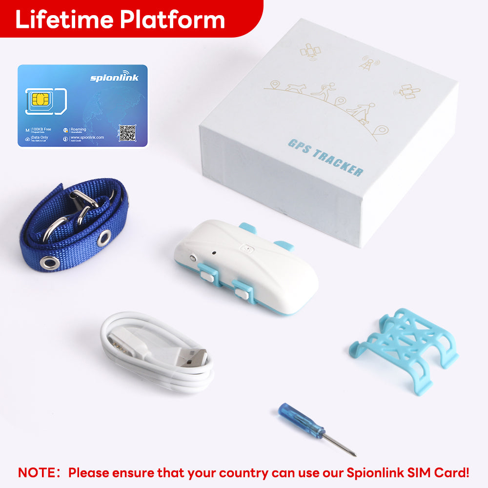 Dogs Cats GPS Collar 4G MiCODUS MP80G Waterproof Anti-lost Mini Smart Pet GPS Tracker