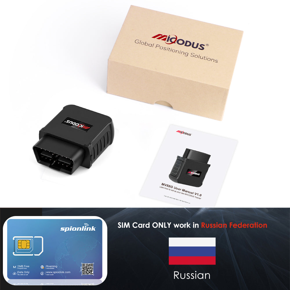 Canbus Reading Diagnostic OBD2 4G GPS Tracker Vehicle Locator Plug Play MiCODUS MV55G Car OBD GPS Tracking Device Lifetime Free APP