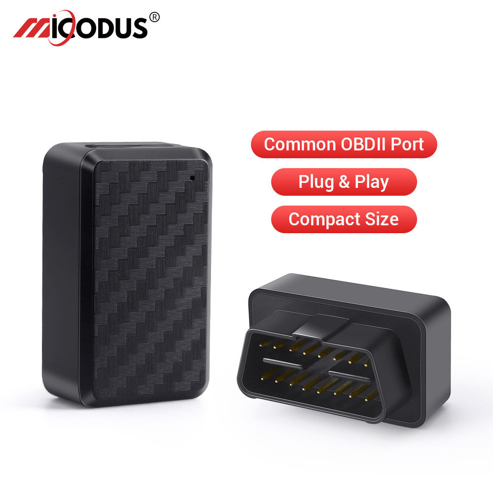 Car OBD2 GPS Tracker Voice Monitoring ACC Status Detection MiCODUS MV66 Mini Vehicle Tracking Device Plug and Play