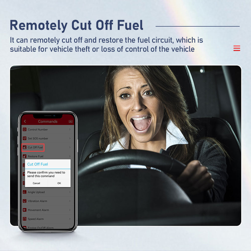 Hidden Design Mini Relay Car Tracking Device MiCODUS MV930 Anti-theft Realtime Location Motorcycle GPS Tracker With Kill Switch