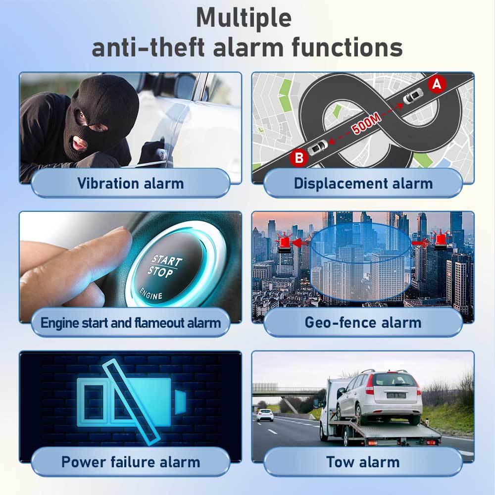 Hidden Design Mini Relay Car Tracking Device MiCODUS MV930 Anti-theft Realtime Location Motorcycle GPS Tracker With Kill Switch