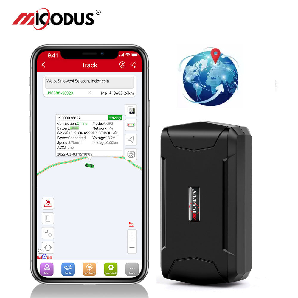 Temperature Monitoring Cold-chain Transport Magnetic GPS Tracker 5000mAh Long Battery Life Car GPS Tracking Device MiCODUS ML500